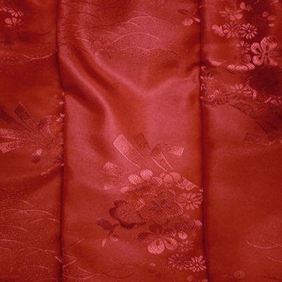 画像4: 七五三 被布コート ３歳女の子用 七五三 被布コート(単品) 合繊【赤】