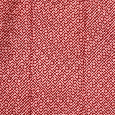 画像6: 七五三 着物 3歳 女の子 フルセット 古典柄の着物 鹿の子柄の被布コートセット【赤鹿の子ｘ紫古典柄】