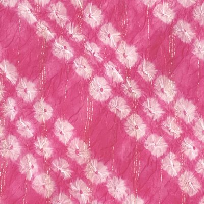 画像2: 【少し訳あり】兵児帯 子供 絞り 金ラメ入り 女の子 浴衣帯 へこ帯 約2.4ｍ【濃いピンク】