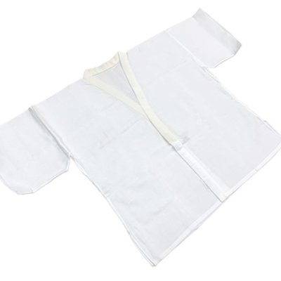 画像3: 【アウトレット品】こども肌着 子供着物用  7歳用 二部式肌着 肌襦袢 東スカート裾除け セット 日本製【生成り系】