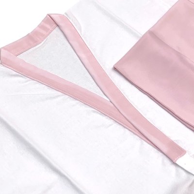 画像4: 【アウトレット品】こども肌着 子供着物用  5歳用 二部式肌着 肌襦袢 東スカート裾除け セット 日本製【ピンク】