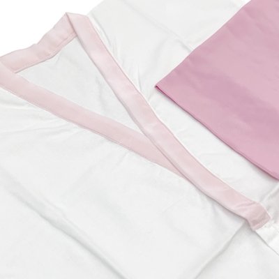 画像4: 【アウトレット品】こども肌着 子供着物用  5歳用 二部式肌着 肌襦袢 東スカート裾除け セット 日本製【濃いピンク】