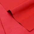 画像3: ジュニア用の浴衣帯や卒業式の袴下用の帯に 無地の単衣帯【赤】 (3)
