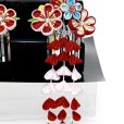 画像5: 七五三 髪飾り 3点セット 7歳 つまみ細工 髪飾り 勝山セット【紅白、梅摘み花】