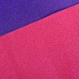 画像4: 浴衣帯 女性用 シンプルな無地両面帯【チェリーピンク＆濃い紫】 (4)