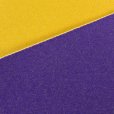 画像4: 浴衣帯 女性用 シンプルな無地両面帯【濃い黄色＆紫】 (4)