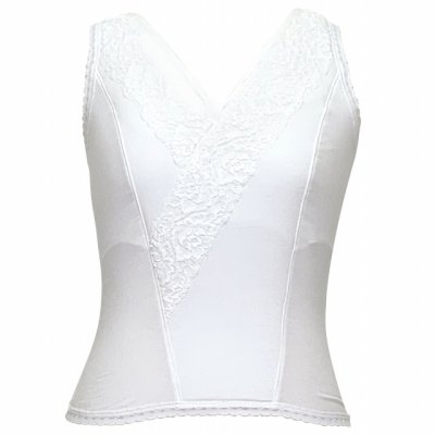 画像2: ブラと肌着が一つになった和装インナー 日本製 着物・浴衣用の和装下着【サイズ：S/M/L/LL/3L】