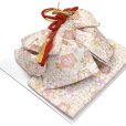 画像8: 七五三 着物 7歳 フルセット 女の子 購入 2025年新作 日本製 合繊 金駒刺繍 絵羽付け四つ身の着物と結び帯 コーデセット【ピンクｘひわ、鼓・花爛漫】