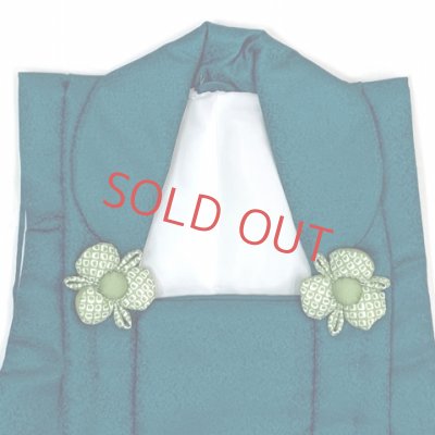 画像3: 被布コート 単品 七五三 3歳 男の子 絵羽柄 刺繍入り 被布着 合繊【鉄紺色、鷹】