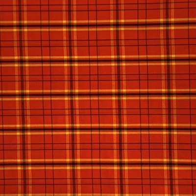 画像5: 子供着物アンサンブル 女の子用 先染め ウールの着物と羽織セット 140サイズ【赤、チェック】