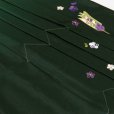 画像2: 卒業式 袴 女性用 刺繍入りぼかし袴【濃淡緑、矢羽根・梅】[S/M/L/2Lサイズ] (2)