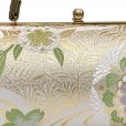 画像3: 草履バッグセット 古典柄 振袖用 三枚芯草履 フリーサイズ 成人式 お正月 卒業式等に【シャンパンゴールド系、菊と華様紋】