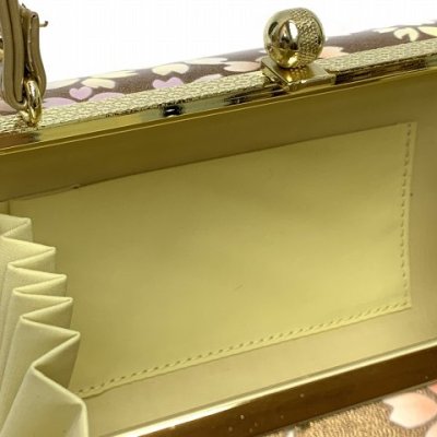 画像4: 草履バッグセット 成人式 お正月 振袖に LLサイズ(適応：24.5cm-26.0cm位)「ゴールドｘエンジ、桜」ZBLL1011