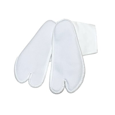 画像4: 子供足袋 4枚こはぜのたび 白足袋 ブロード 綿裏さらし生地 １３cm-２１cm【白】