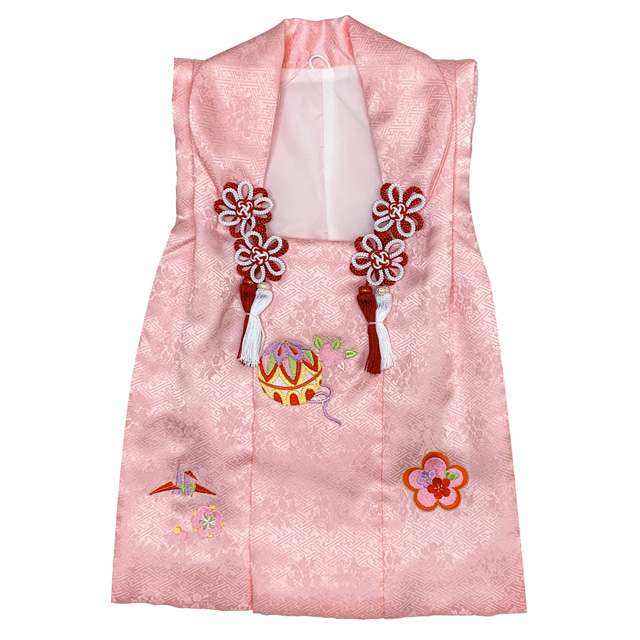 3歳　七五三 被布　女の子 七五三 女の子 被布セット 3才 3歳 ゆめいろみやび オフホワイト