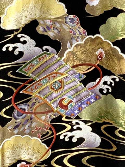 お宮参り 男の子 着物 正絹 刺繍柄 日本製 赤ちゃんのお祝い着 （初着 