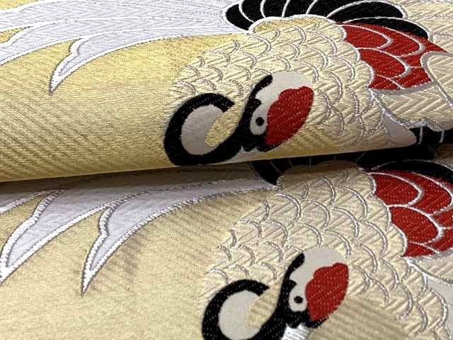 振袖用袋帯 成人式に 日本製 全通柄 華やかな柄の袋帯(合繊) 仕立て