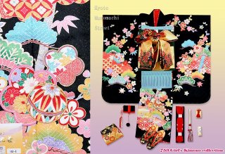 七五三　7歳女の子の着物コーディネートセットを28点追加しました。