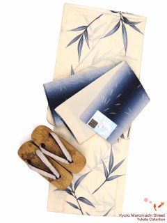 女性用綿麻浴衣他、ワンランク上の浴衣３点セットを追加しました。