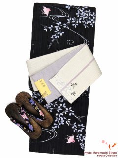 女性用ブランド浴衣他、ワンランク上の浴衣３点セット追加しました。