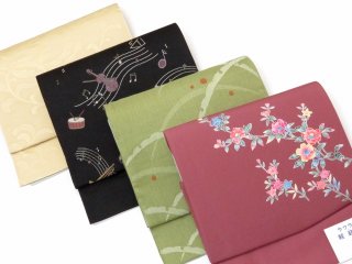 着付け簡単！軽装帯(つけ帯)を25点追加しました。