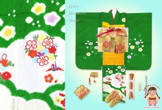 2016年新作 七五三 7歳女の子用の着物フルセットを追加しました。