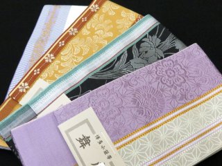 本場筑前博多織 正絹の半幅帯を10点追加しました。