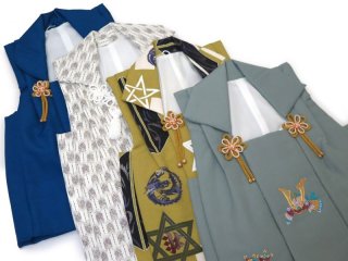 七五三 3歳男の子用被布コートセットを10点追加しました。