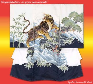 お宮参り着物 人気の産着(うぶぎ)が再入荷しました。　