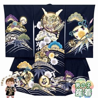 お宮参り着物 男の子の2023年新作産着(うぶぎ)を追加しました。