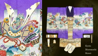 七五三 ３歳男の子の羽織・着物･袴のフルセットを追加しました。