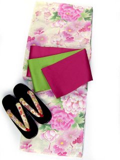 特価浴衣３点セットを１５点追加しました。3,000円台～でお買得！