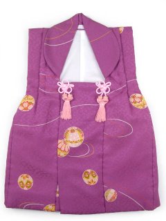 七五三　３歳のお祝いに、安価な被布コート(単品)を38点追加しました。