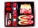 画像4: 七五三 7歳女の子用段織りの結び帯(大寸)と箱セコペアセット【金赤、桜】 (4)