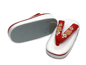 画像8: 七五三 三歳 女の子 被布セット 被布コート 草履 巾着 足袋 4点コーデセット【ピンク】 (8)