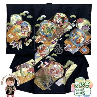 楽天市場】産着 お宮参り 男の子 正絹 初着 御宮参り 祝い着