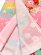 画像4: 七五三 着物 7歳 女の子 フルセット 正絹 日本製 絵羽柄の子供着物 結び帯セット【ピンク、梅に鈴】 (4)
