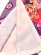 画像5: 七五三 着物 7歳 フルセット 女の子用 オリジナル結び帯と箱せこセット 正絹 絵羽柄の子供着物セット【紫 二つ鞠】購入 販売 (5)
