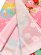 画像4: 七五三 着物 7歳 フルセット 正絹 女の子用 日本製 絵羽柄の子供着物 結び帯セット【ピンク 梅に鈴】 (4)