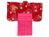 画像2: 赤ちゃんの着物 初節句 お誕生日に 1歳女児用 袴ワンピース【着物：赤、菊と麻 袴：ピンク】 (2)
