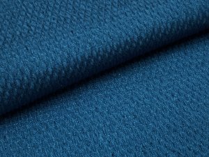 画像3: 振袖用帯揚げ ふくれ織り 金通し柄 金銀糸入り ポリエステル製【青系】 (3)