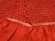 画像2: 【アウトレット 美品】帯揚げ 成人式の振袖用 正絹 絞り柄の帯あげ(単品)【赤系、菱目】 (2)