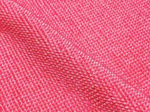 画像2: 振袖用 帯締め 帯揚げ 丸組 ビーズ飾り 帯〆と総絞りの帯揚げ セット(正絹) 成人式 十三参りに【濃いピンク系】 (2)