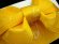 画像3: 子供浴衣帯 女の子用作り帯(結び帯)【黄色、トンボ】 (3)