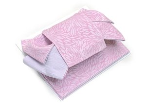 画像6: 洗える着物 小紋 袷 コーディネートセット レディース着物と半幅帯作り帯セット 袷 Mサイズ【女郎花色、途切れ縞】 (6)