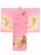 画像2: 産着 お宮参りの着物 日本製 日本製 女の子のお祝い着（初着） 正絹【ピンク 花車に束ね熨斗】 (2)