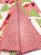 画像5: “H・L(アッシュ・エル)”ブランド 洗える着物 小紋 袷 フリーサイズ【生成り地にピンク系 幾何学模様】 (5)