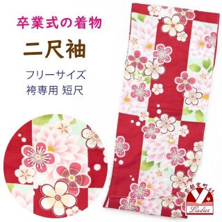 卒業式の着物(二尺袖、小振袖)