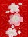 画像3: 華やかで可愛らしい刺繍入りの半衿 半襟 成人式 十三詣りの振袖に 合繊【赤、桜と麻の葉】 (3)