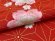 画像4: 華やかで可愛らしい刺繍入りの半衿 半襟 成人式 十三詣りの振袖に 合繊【赤、桜と麻の葉】 (4)
